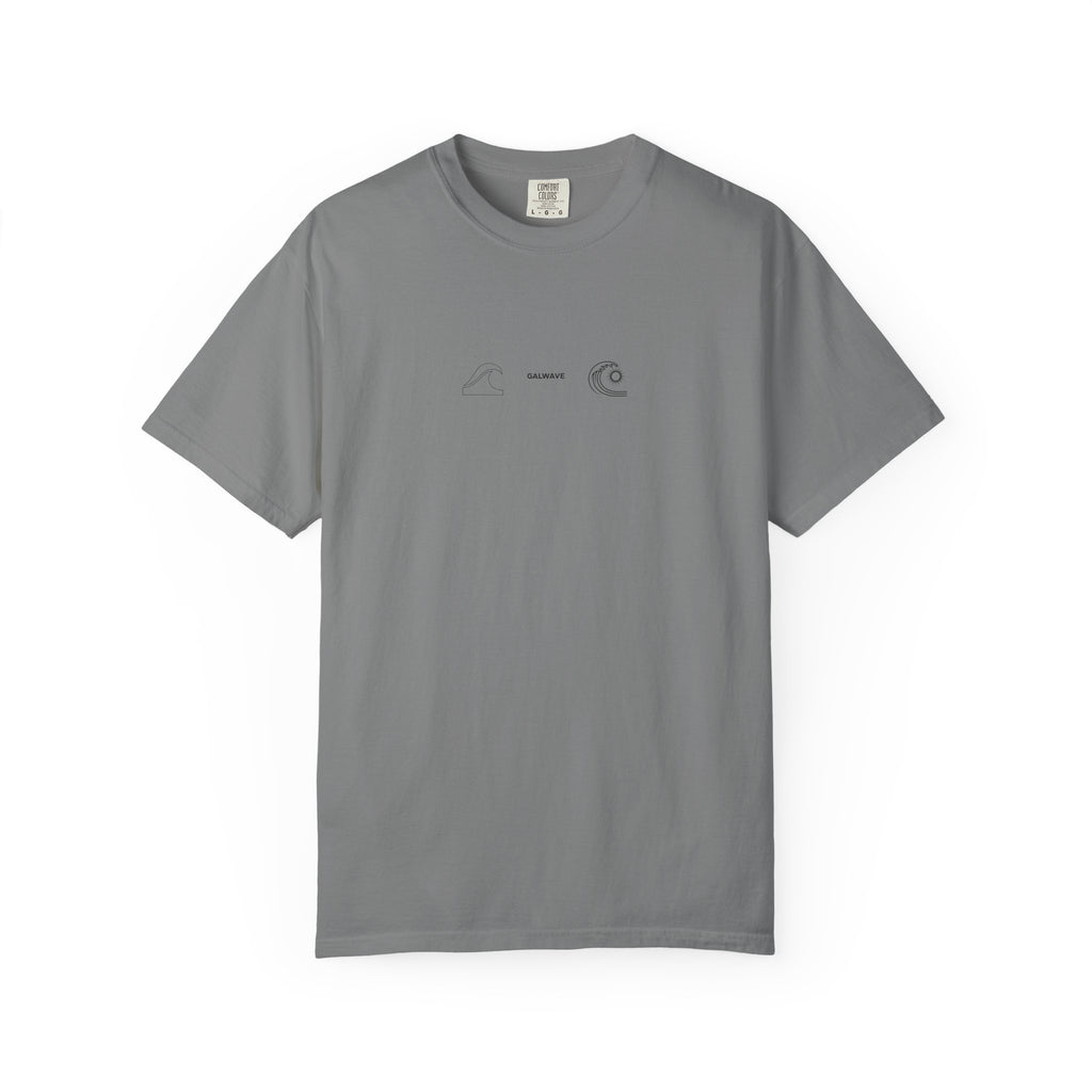 Wave Graphic T-Shirt  "GalWave" Surf Poster Back Print