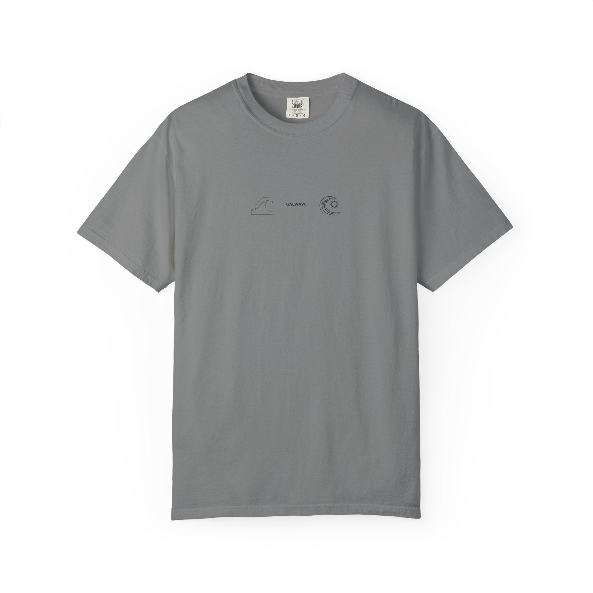 Wave Graphic T-Shirt  "GalWave" Surf Poster Back Print