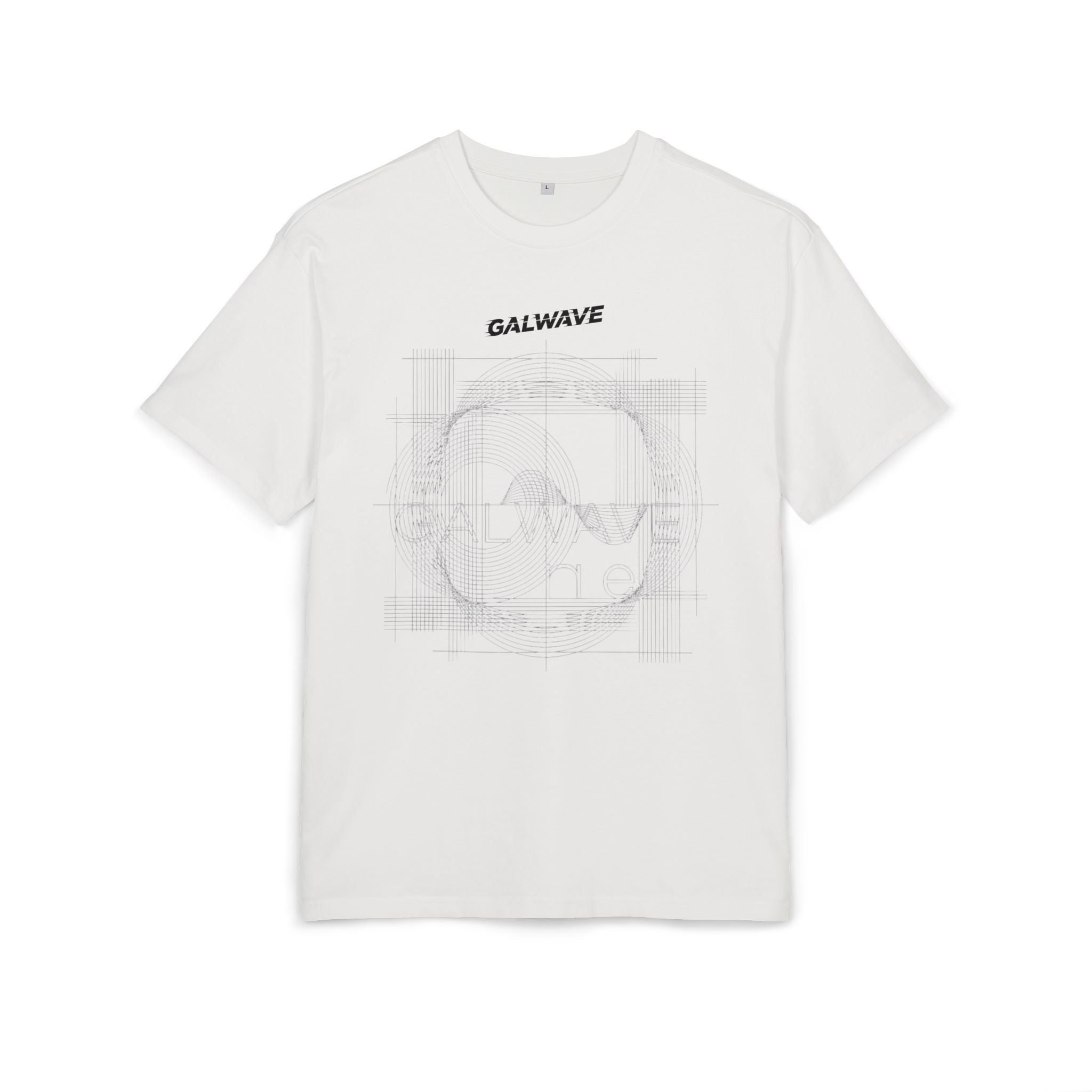 GalWave Grid Logo Tee