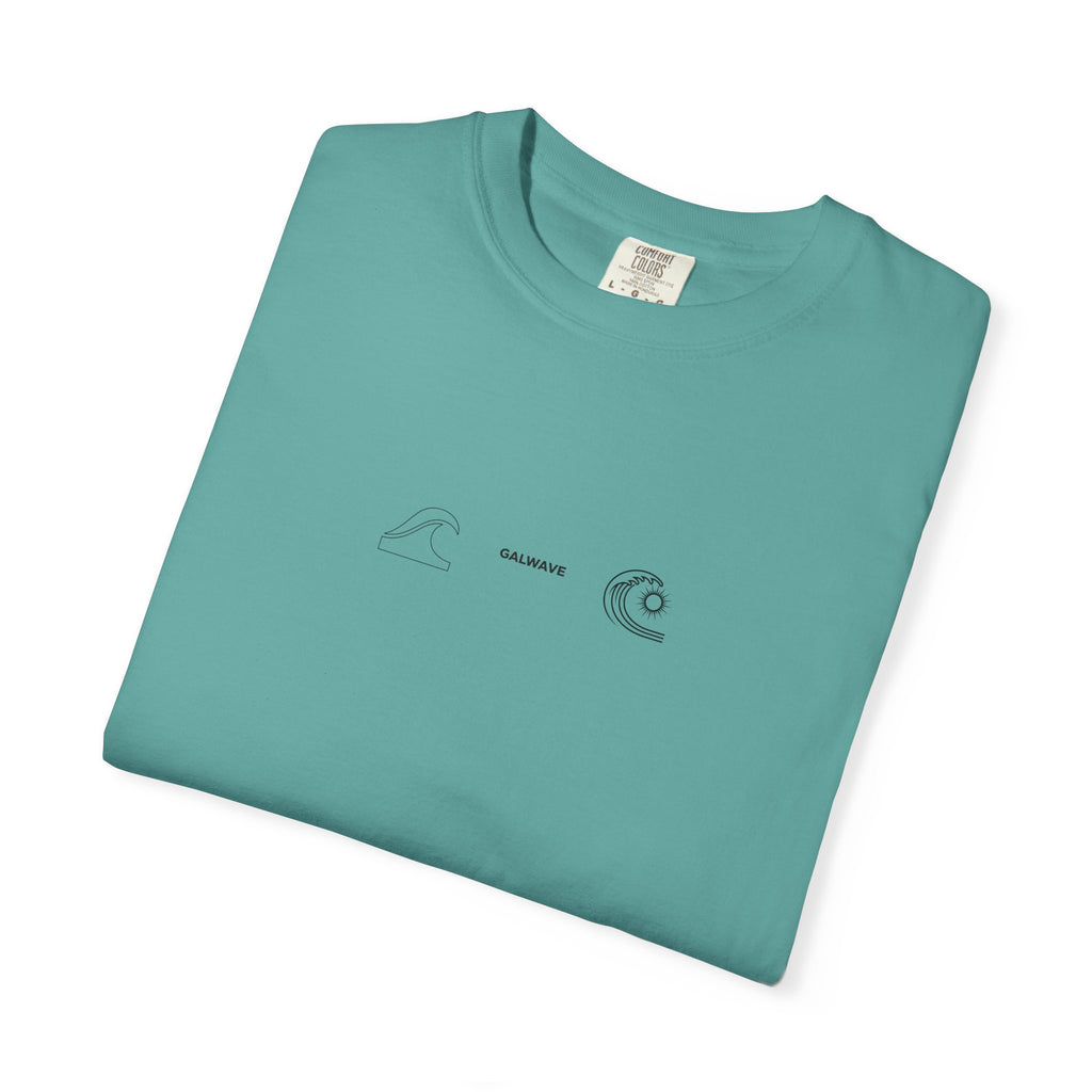 Wave Graphic T-Shirt  "GalWave" Surf Poster Back Print