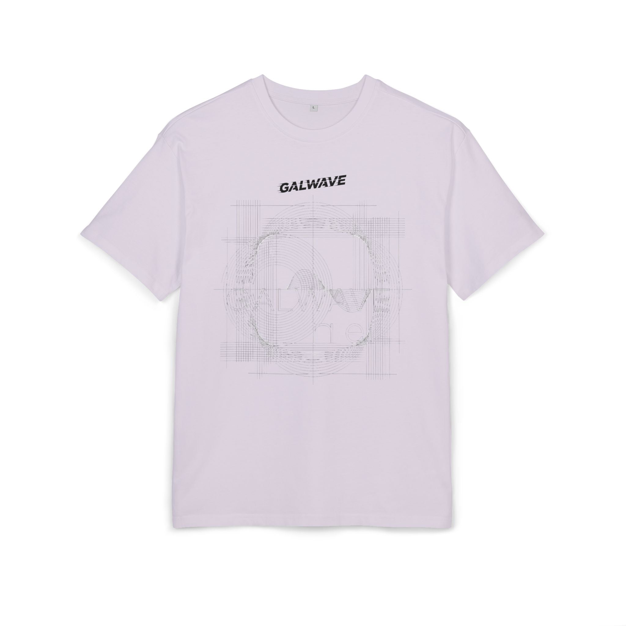 GalWave Grid Logo Tee