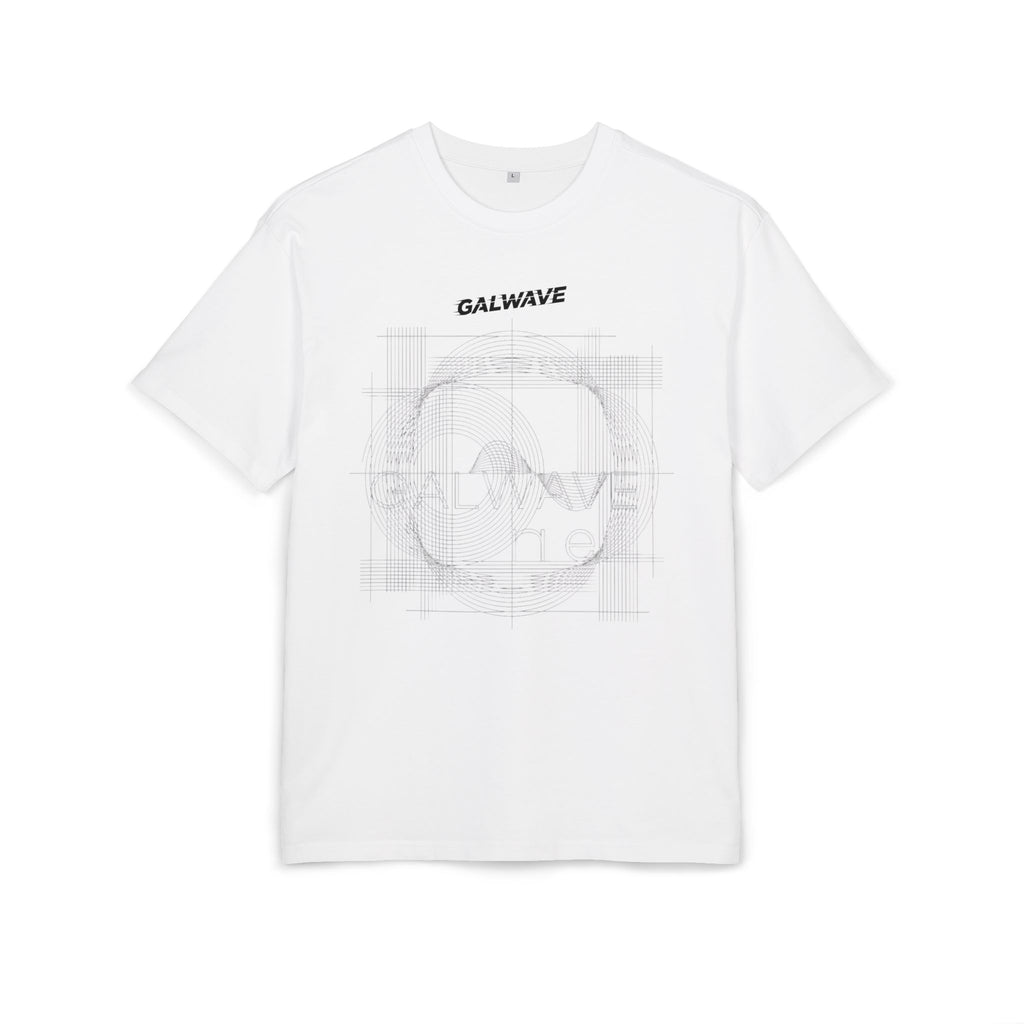 GalWave Grid Logo Tee