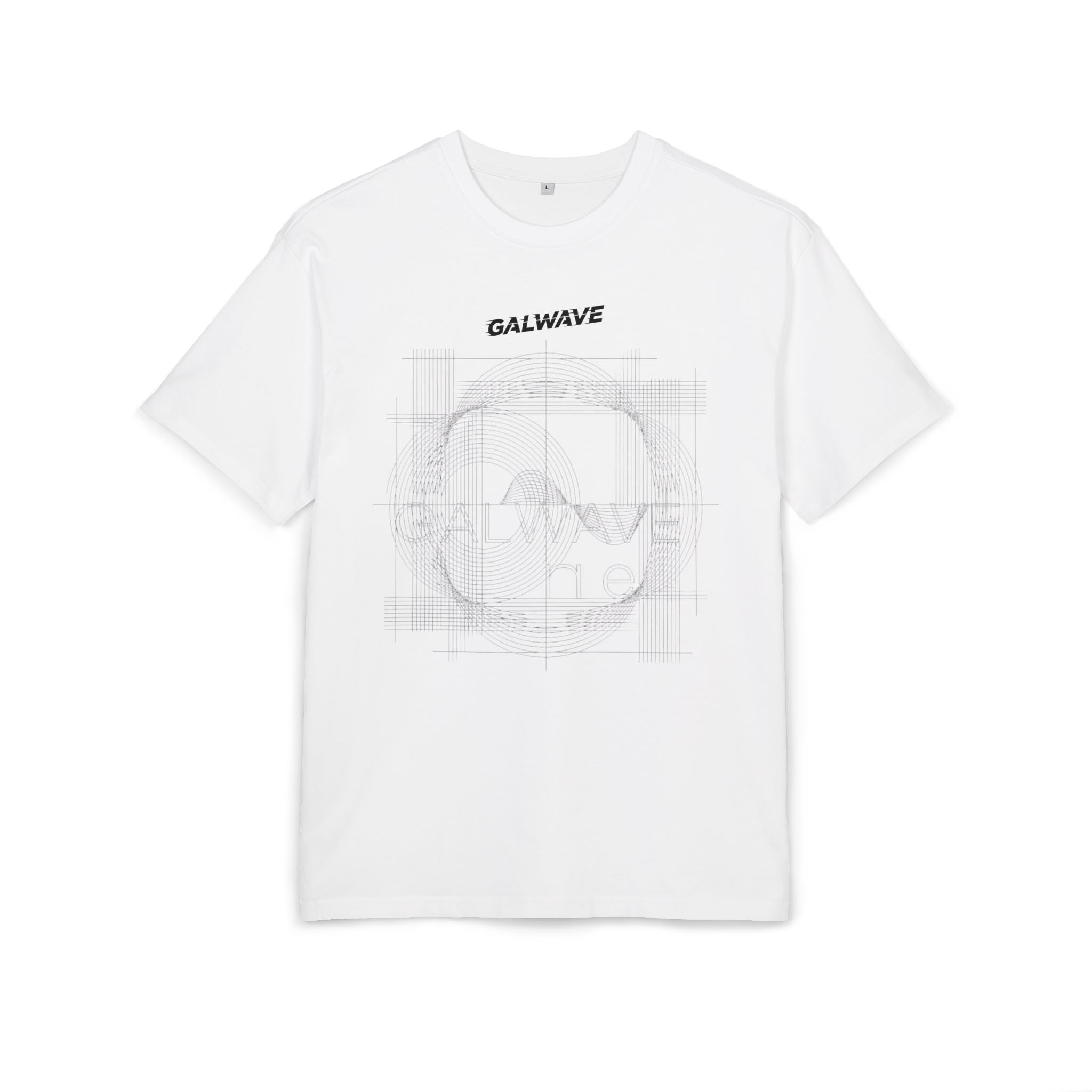 GalWave Grid Logo Tee