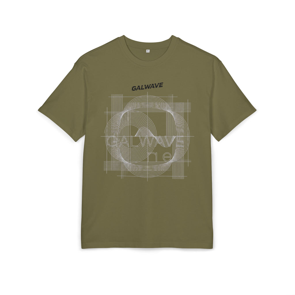 GalWave Grid Logo Tee