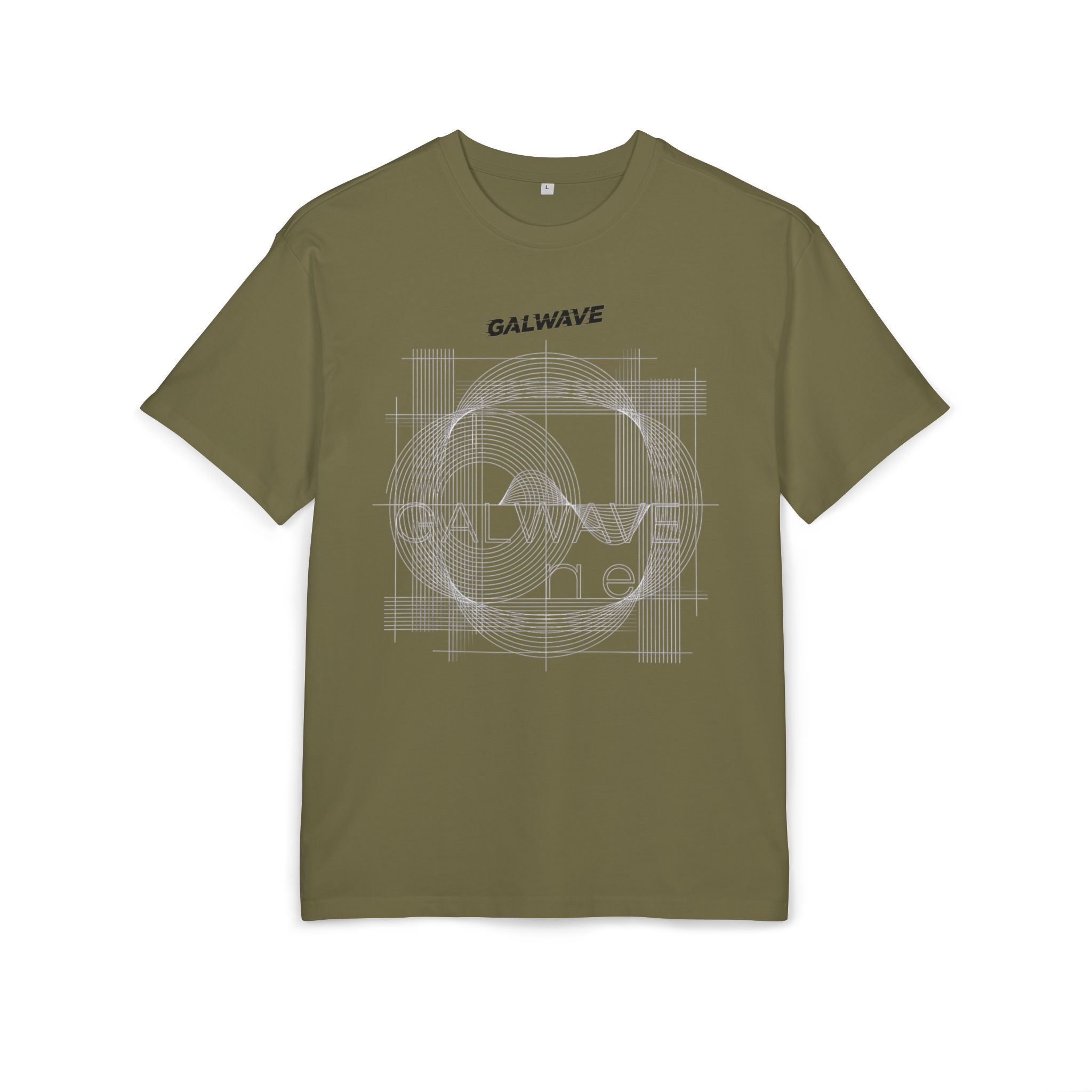 GalWave Grid Logo Tee