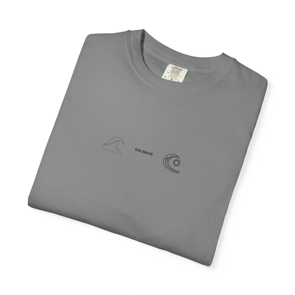 Wave Graphic T-Shirt  "GalWave" Surf Poster Back Print