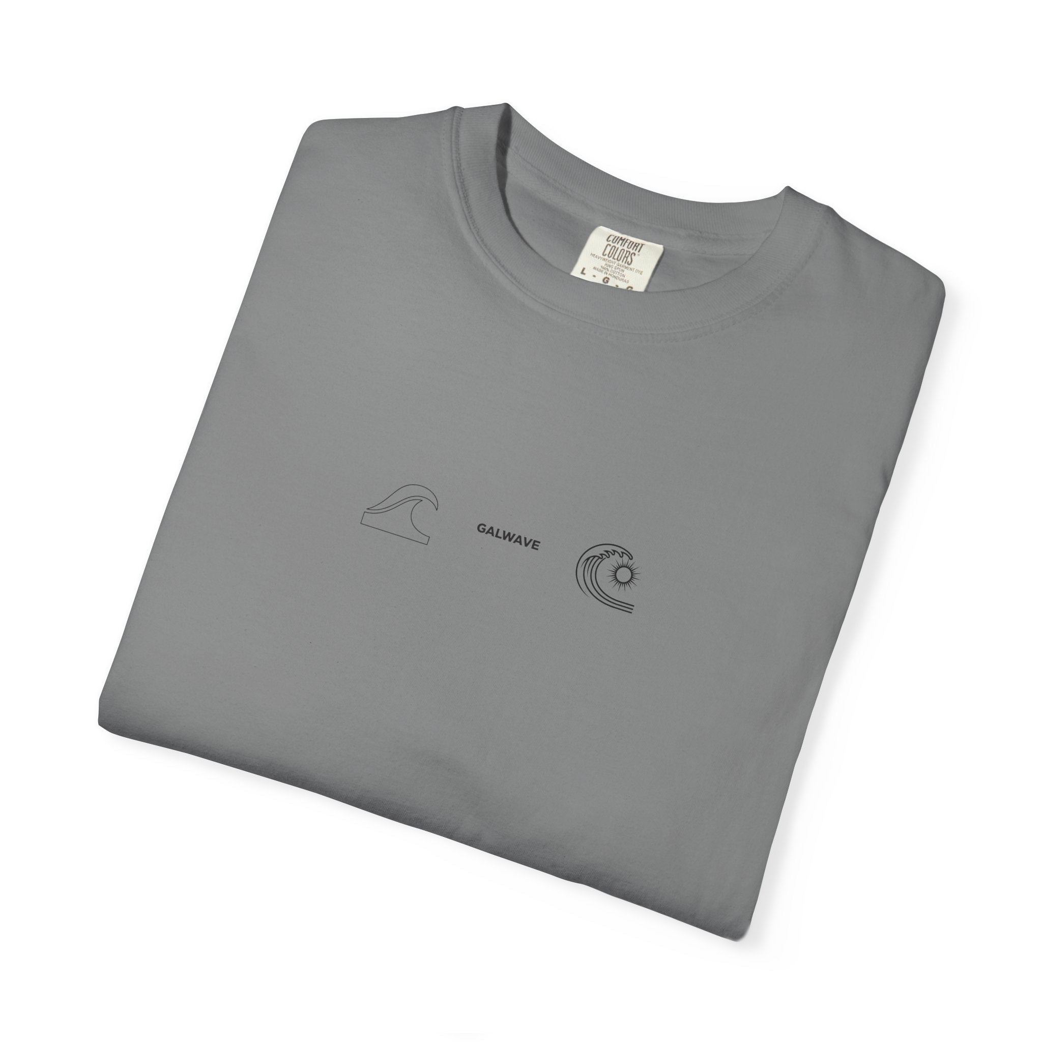 Wave Graphic T-Shirt  "GalWave" Surf Poster Back Print