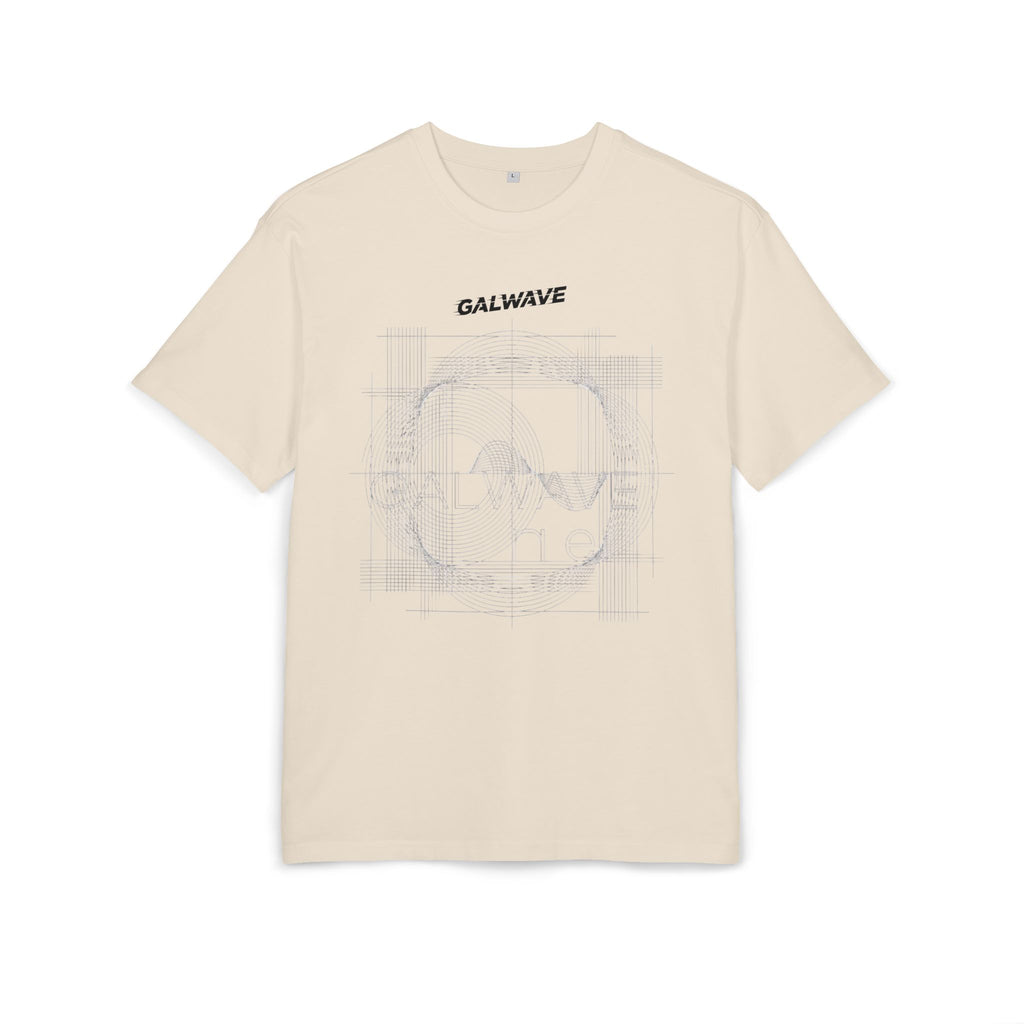 GalWave Grid Logo Tee