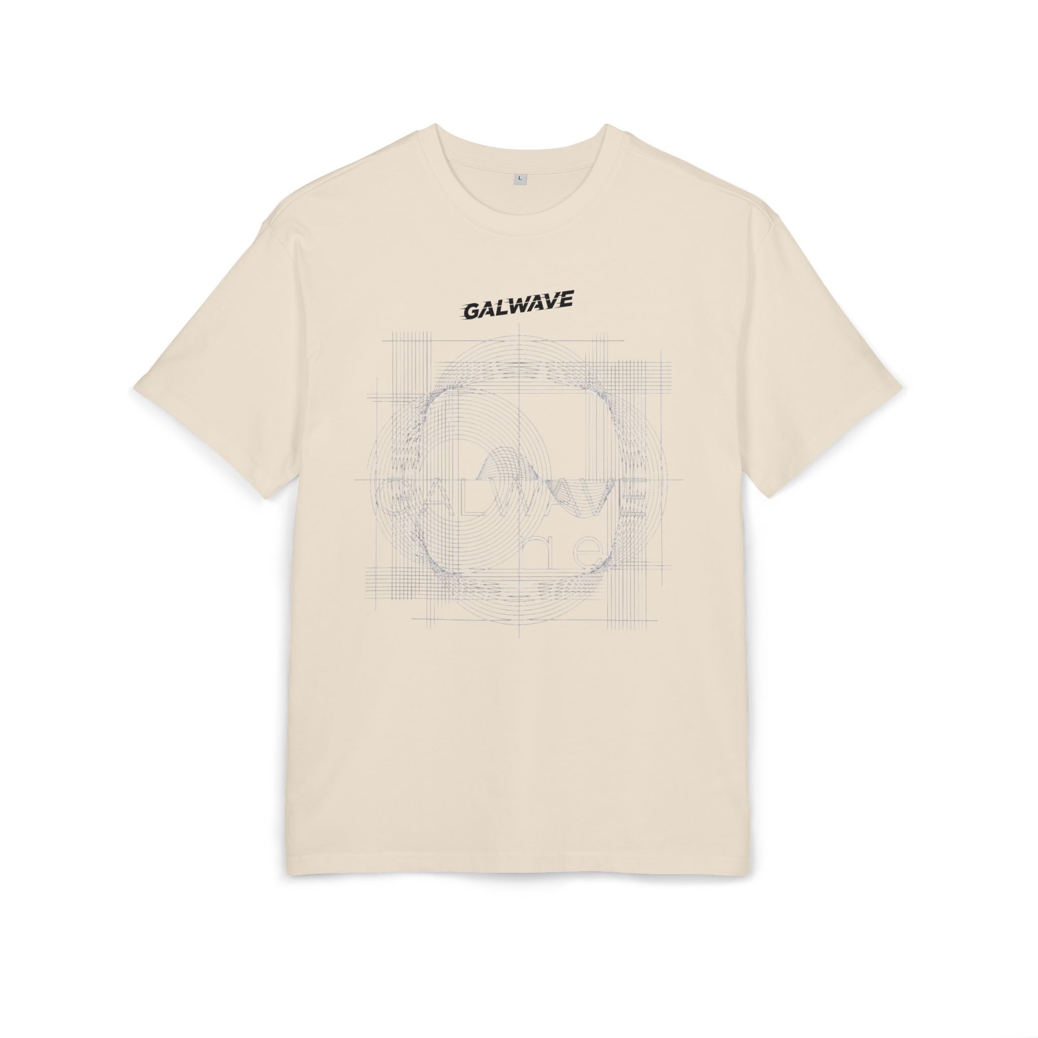 GalWave Grid Logo Tee