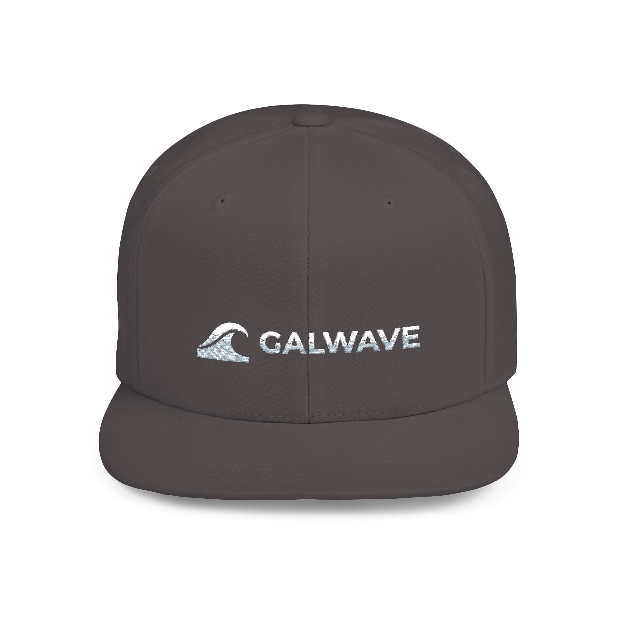 Snapback Hat – Galwave Logo Flat Bill Cap